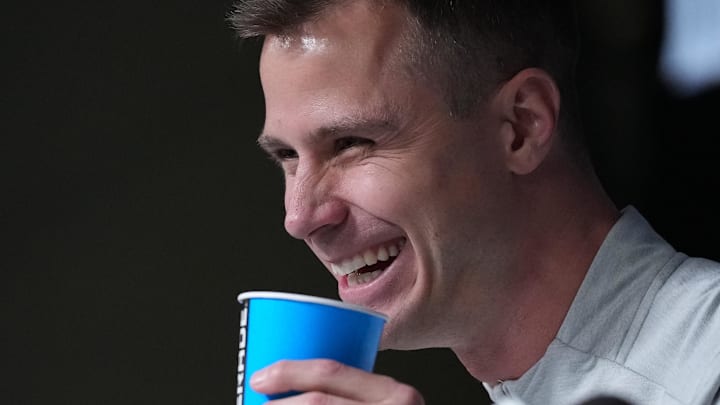 Duke basketball head coach Jon Scheyer