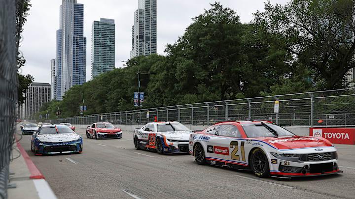 Josh Berry, Wood Brothers Racing, Austin Hill, Richard Childress Racing, Chicago Street Course, NASCAR