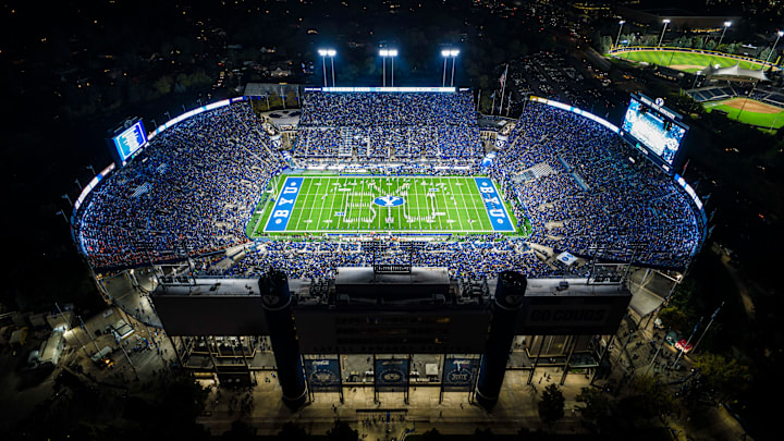 Lavell Edwards Stadium BYU vs Oklahoma State Lavell Edwards Stadium BYU vs Oklahoma State