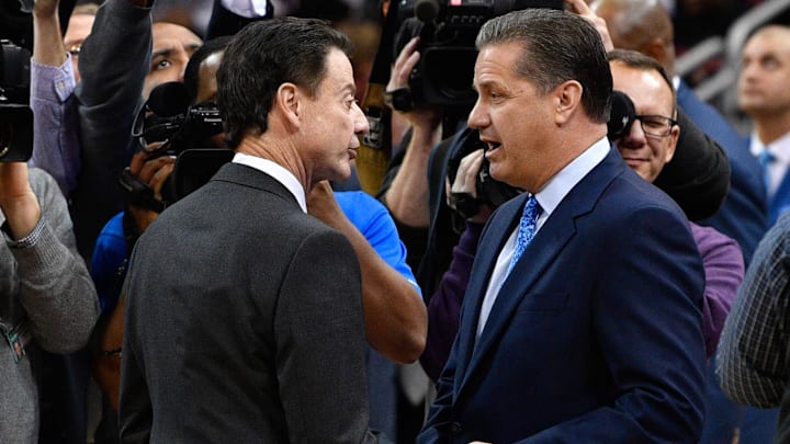 Rick Pitino and John Calipari. 