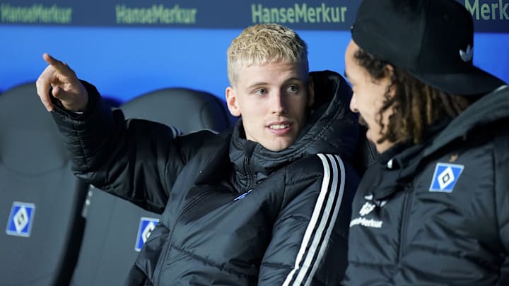 Albert Grønbæk kann sich offenbar gut vorstellen, beim HSV zu bleiben