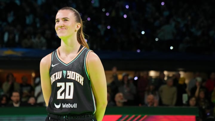 New York Liberty guard Sabrina Ionescu.