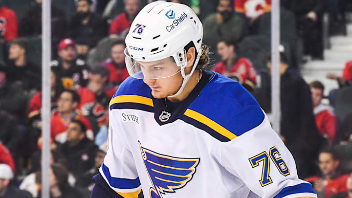 St Louis Blues v Calgary Flames