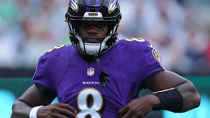 Lamar Jackson está brillando ante Jets