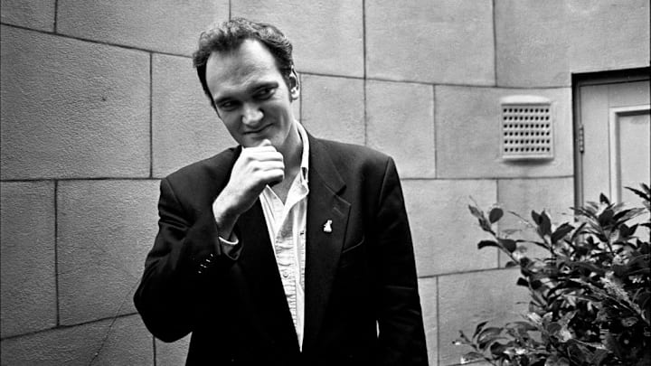 Facts about "Showgirls": Quentin Tarantino is pictured Facts about "Showgirls": Quentin Tarantino is pictured
