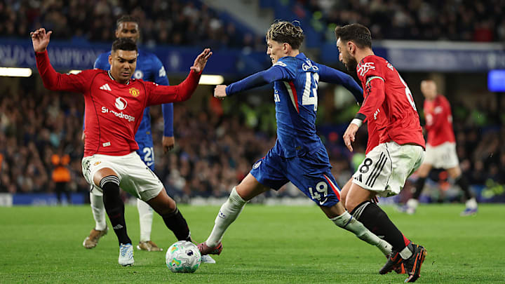 Alejandro Garnacho faced Man Utd for the first time.