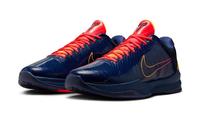 Caitlin Clark's Nike Kobe basketball shoes.