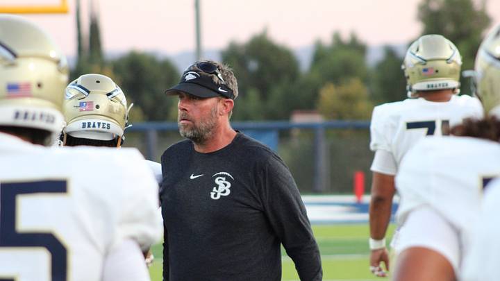 St. John Bosco coach Jason Negro will lead the No. 1-ranked Braves for a 17th season in 2026. St. John Bosco coach Jason Negro will lead the No. 1-ranked Braves for a 17th season in 2026.