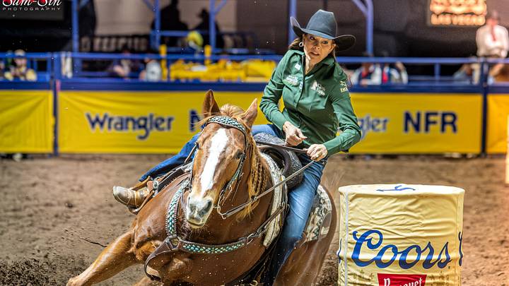 Kassie Mowry at the 2025 NFR Kassie Mowry at the 2025 NFR