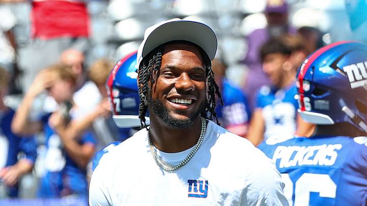 New York Giants wide receiver Malik Nabers