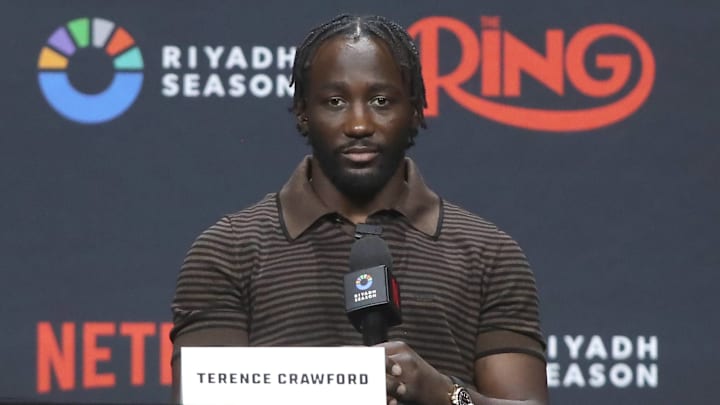 Terence Crawford on June 26, 2025. Terence Crawford on June 26, 2025.