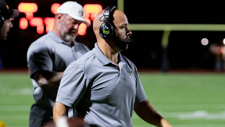 Central Bucks West head coach Rob Rowan watched as his team overcame a 13-point deficit to defeat North Penn on Friday. Central Bucks West head coach Rob Rowan watched as his team overcame a 13-point deficit to defeat North Penn on Friday.