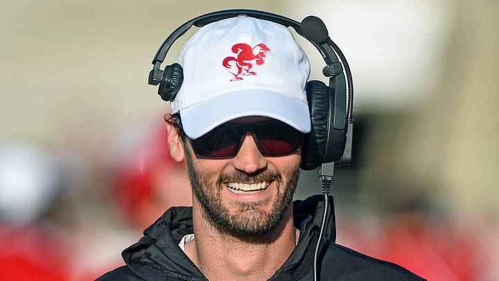 Jacksonville State Offensive Coordinator Clint Trickett walks the field during spring football action in Jacksonville. Jacksonville State Offensive Coordinator Clint Trickett walks the field during spring football action in Jacksonville.