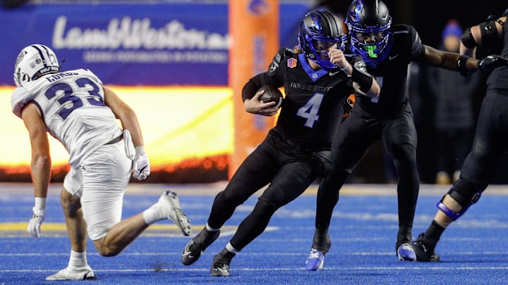 Boise State Broncos quarterback Maddux Madsen.