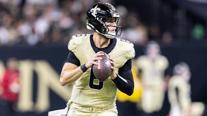 New Orleans Saints quarterback Tyler Shough