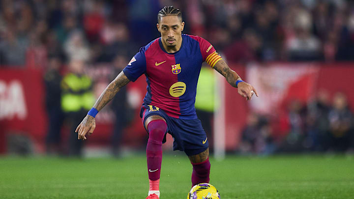 Raphinha é o melhor jogador do Barcelona na temporada