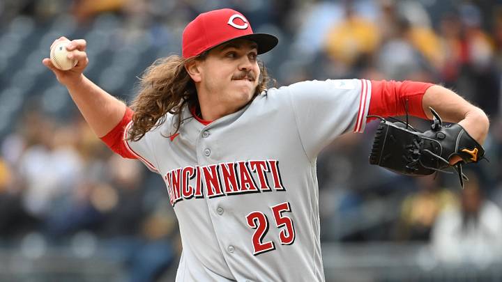 Cincinnati Reds starting pitcher Rhett Lowder delivers the ball