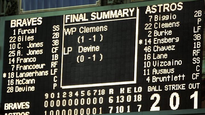 NLDS: Atlanta Braves v Houston Astros - Game 4 NLDS: Atlanta Braves v Houston Astros - Game 4