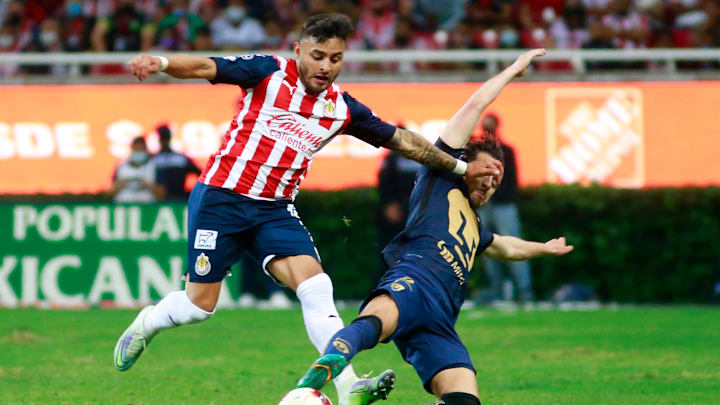 Alexis Vega y Alan Mozo, Chivas vs Pumas Alexis Vega y Alan Mozo, Chivas vs Pumas