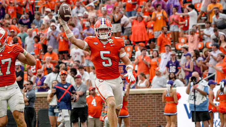 Clemson safety Ronan Hanafin speaks to the media about the team’s focus and mindset ahead of Syracuse.