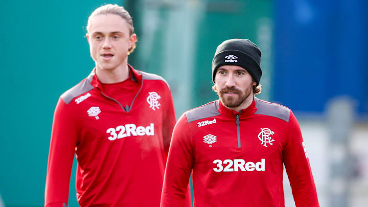 Rangers FC Training Session And Press Conference - UEFA Europa League 2025/26 League Phase MD7