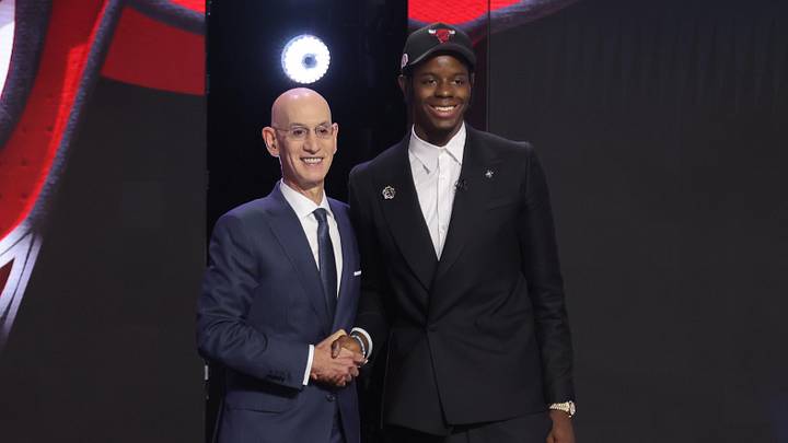The Bulls selected North Carolina forward Caleb Wilson with the fourth pick in the 2026 NBA draft. The Bulls selected North Carolina forward Caleb Wilson with the fourth pick in the 2026 NBA draft.