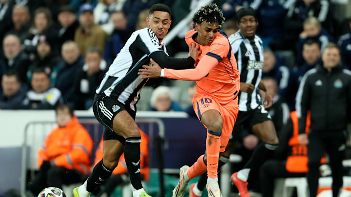 Newcastle United FC v FC Barcelona - UEFA Champions League 2025/26 Round of 16 First Leg