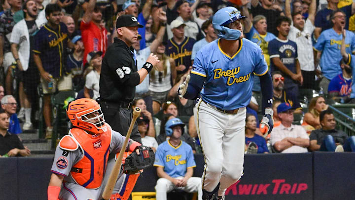 The Brewers are home favorites against the Mets on Saturday night.