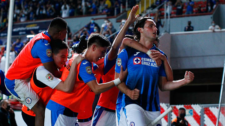 Necaxa v Cruz Azul - Torneo Grita Mexico A21 Liga MX Necaxa v Cruz Azul - Torneo Grita Mexico A21 Liga MX