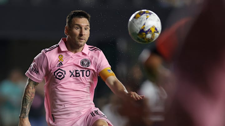 Messi no se entrenó con sus compañeros