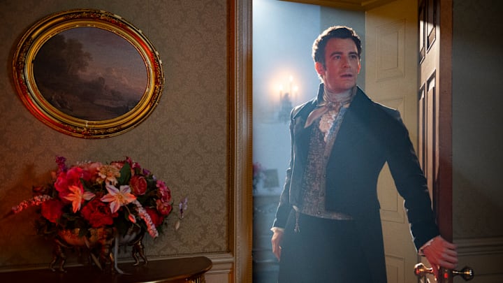Bridgerton. Luke Thompson as Benedict Bridgerton in episode 308 of Bridgerton. Cr. Liam Daniel/Netflix © 2024