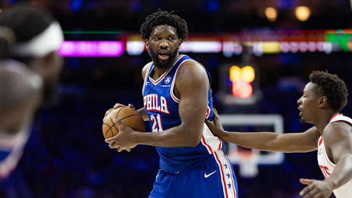 Philadelphia 76ers center Joel Embiid.