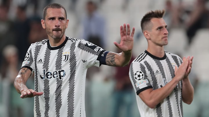 Leonardo Bonucci e Arek Milik 