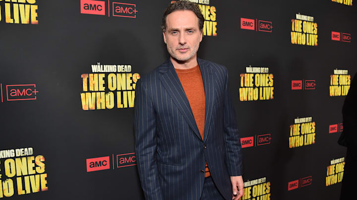 Andrew Lincoln At The Premiere For AMC+ "The Walking Dead: The Ones Who Live" - Red Carpet