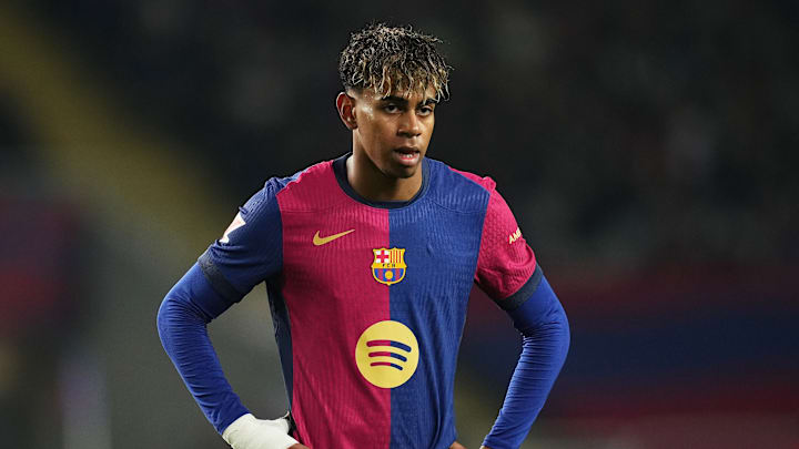 Lamine Yamal a été touché face à Las Palmas.