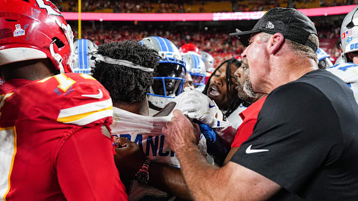 Branch got into it with Juju Smith-Schuster after Detroit's loss on Sunday night.