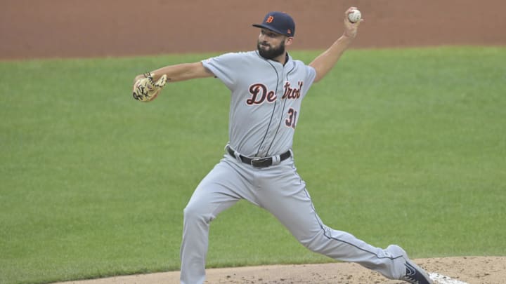 Former Detroit Tigers starting pitcher Ryan Carpenter