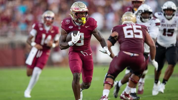 Florida State Seminoles running back Samuel Singleton Jr. (3)