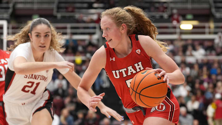 The Utah Utes and guard Gianna Kneepkens are looking to win an eighth straight game.