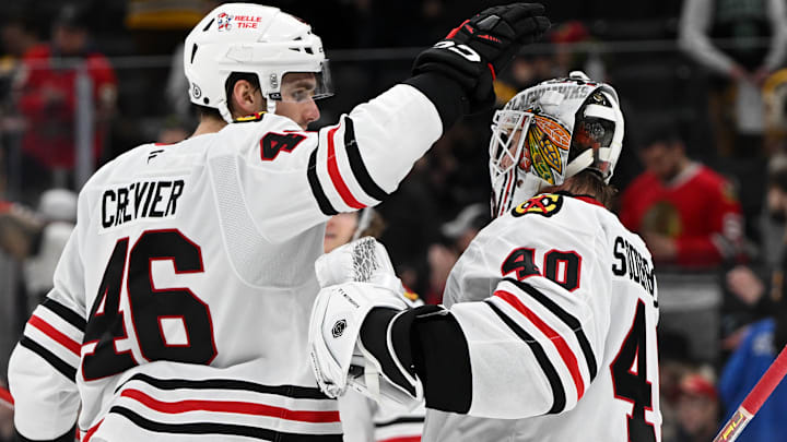 Chicago Blackhawks v Boston Bruins
