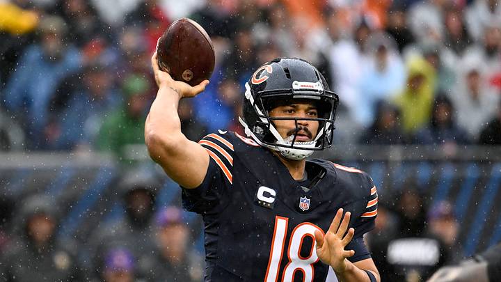 Chicago Bears quarterback Caleb Williams. Chicago Bears quarterback Caleb Williams.