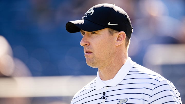Purdue Boilermakers assistant coach Drew Brees 