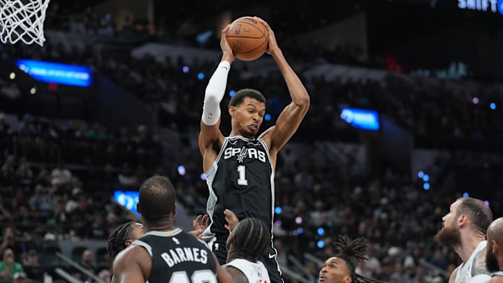 San Antonio Spurs forward/center Victor Wembanyama is a great prop target on Sunday.