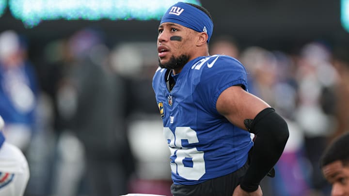 Saquon Barkley didn't mince words when replying to Tiki Barber's comments. 