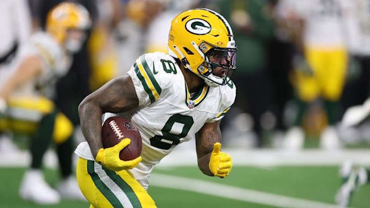 Green Bay Packers running back Josh Jacobs