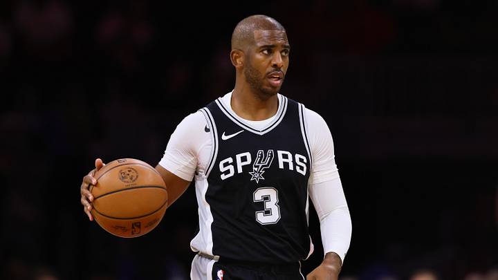 San Antonio Spurs guard Chris Paul. San Antonio Spurs guard Chris Paul.
