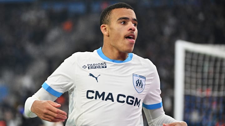 Mason Greenwood est bien présent pour le déplacement de l'OM à Reims samedi. Mason Greenwood est bien présent pour le déplacement de l'OM à Reims samedi.