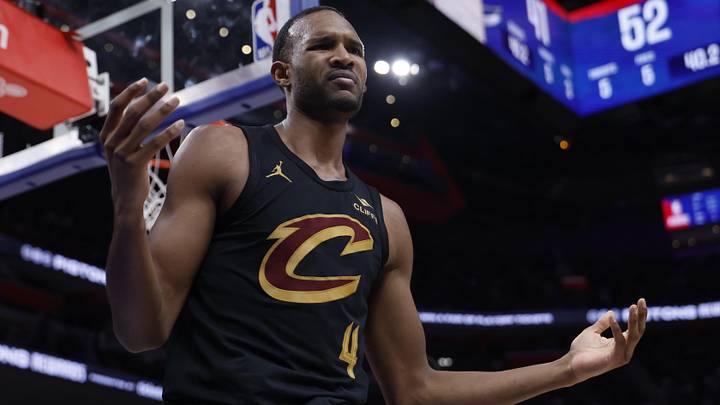 Cleveland Cavaliers center Evan Mobley. Cleveland Cavaliers center Evan Mobley.
