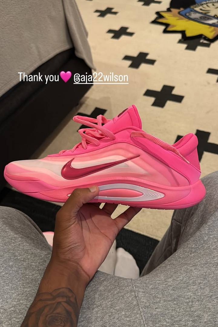 WNBA MVP A'ja Wilson drops Nike A'One 'Blue Fury' kicks before