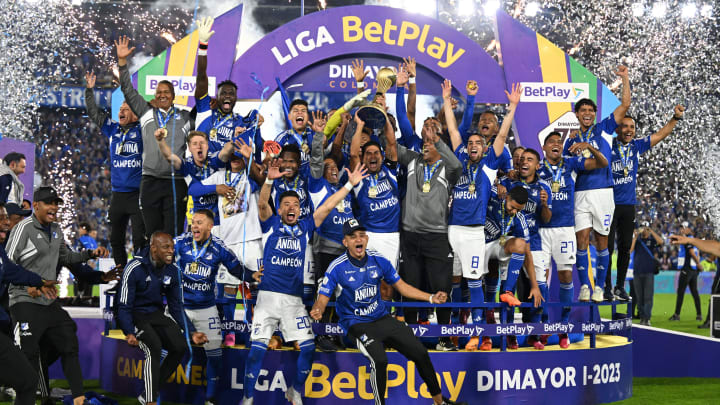 Millonarios se erigió como el último campeón de la liga colombiana.